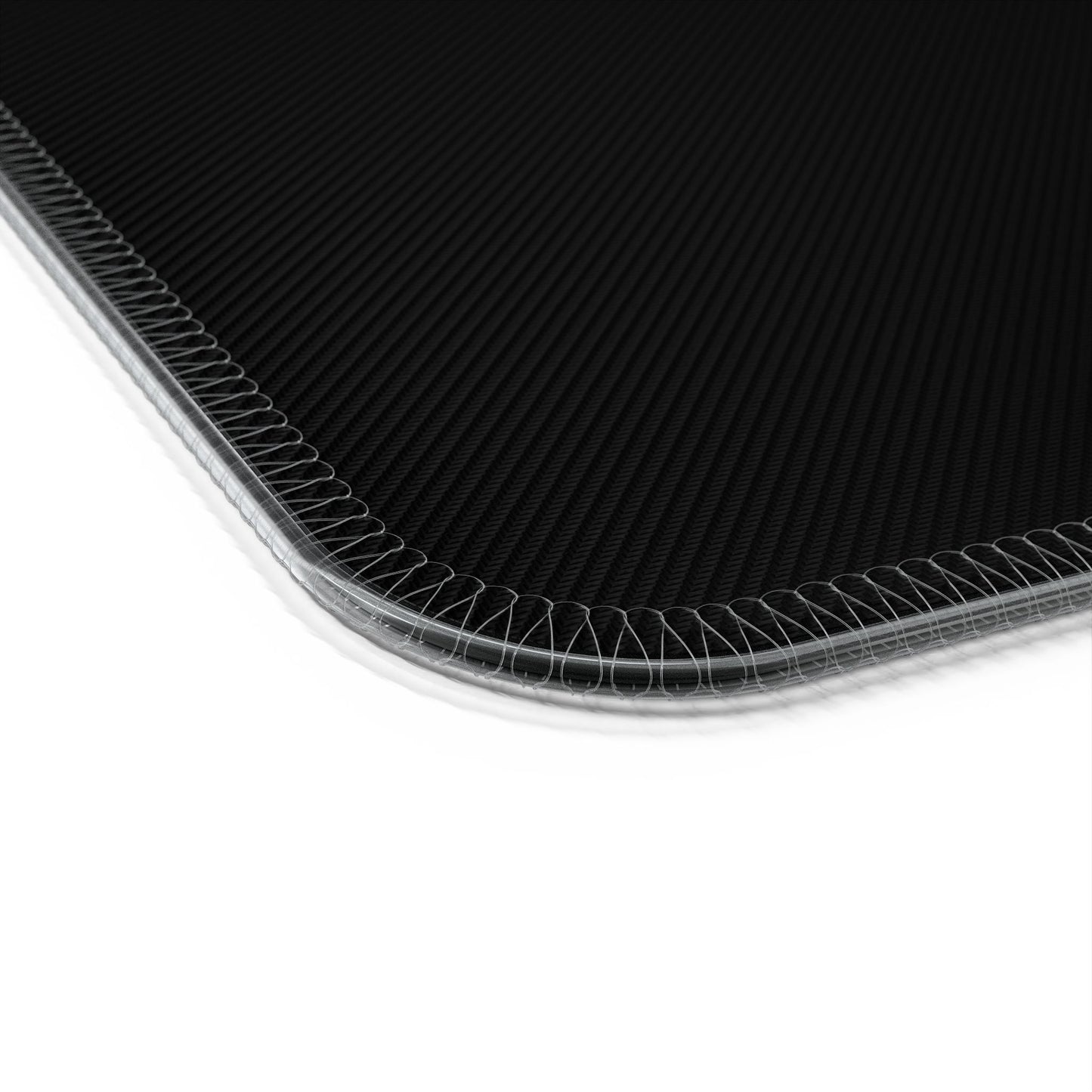 VIBECODES Black LED Desk Mat | Wireless Charging | RGB Gaming Mousepad | CTEKDESIGNS