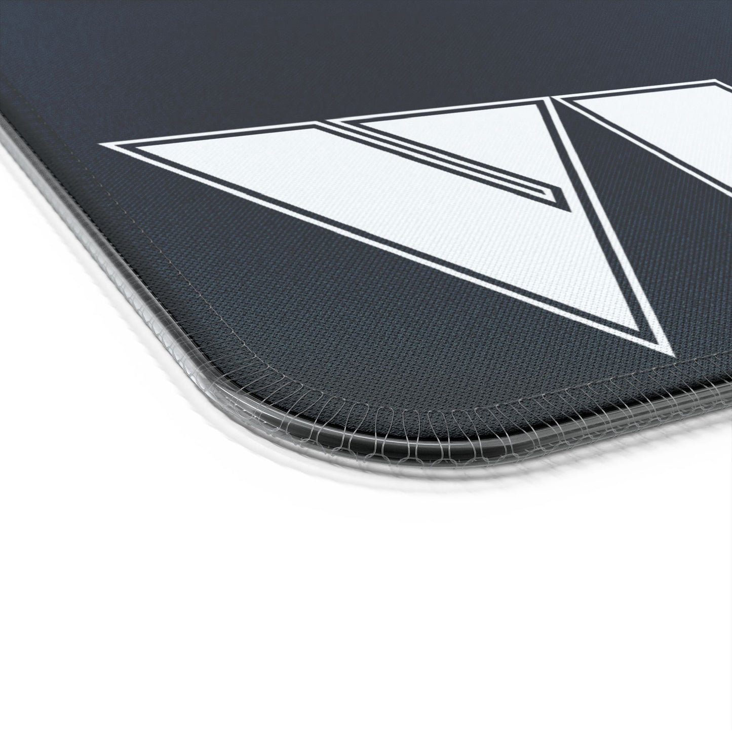 VIBECODES Black LED Desk Mat | Wireless Charging | RGB Gaming Mousepad | CTEKDESIGNS