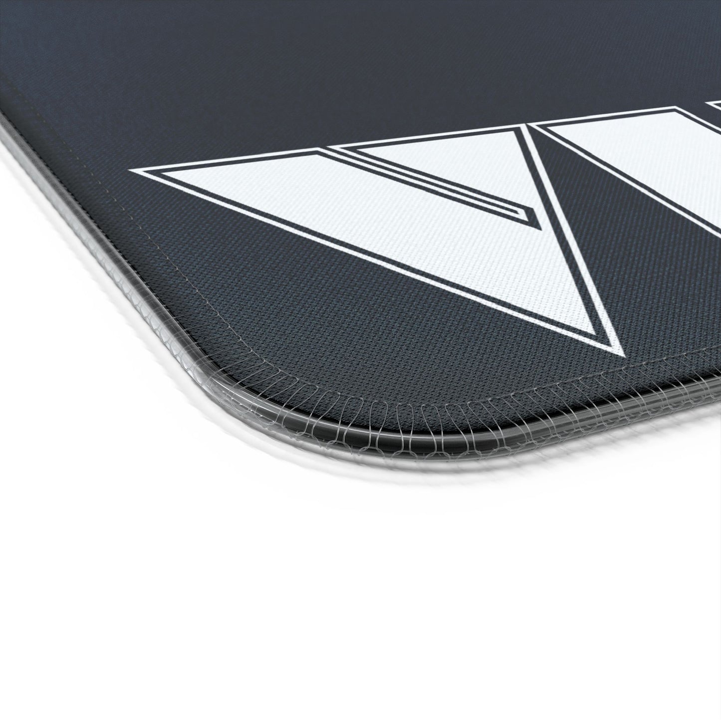 VIBECODES Black LED Desk Mat | Wireless Charging | RGB Gaming Mousepad | CTEKDESIGNS