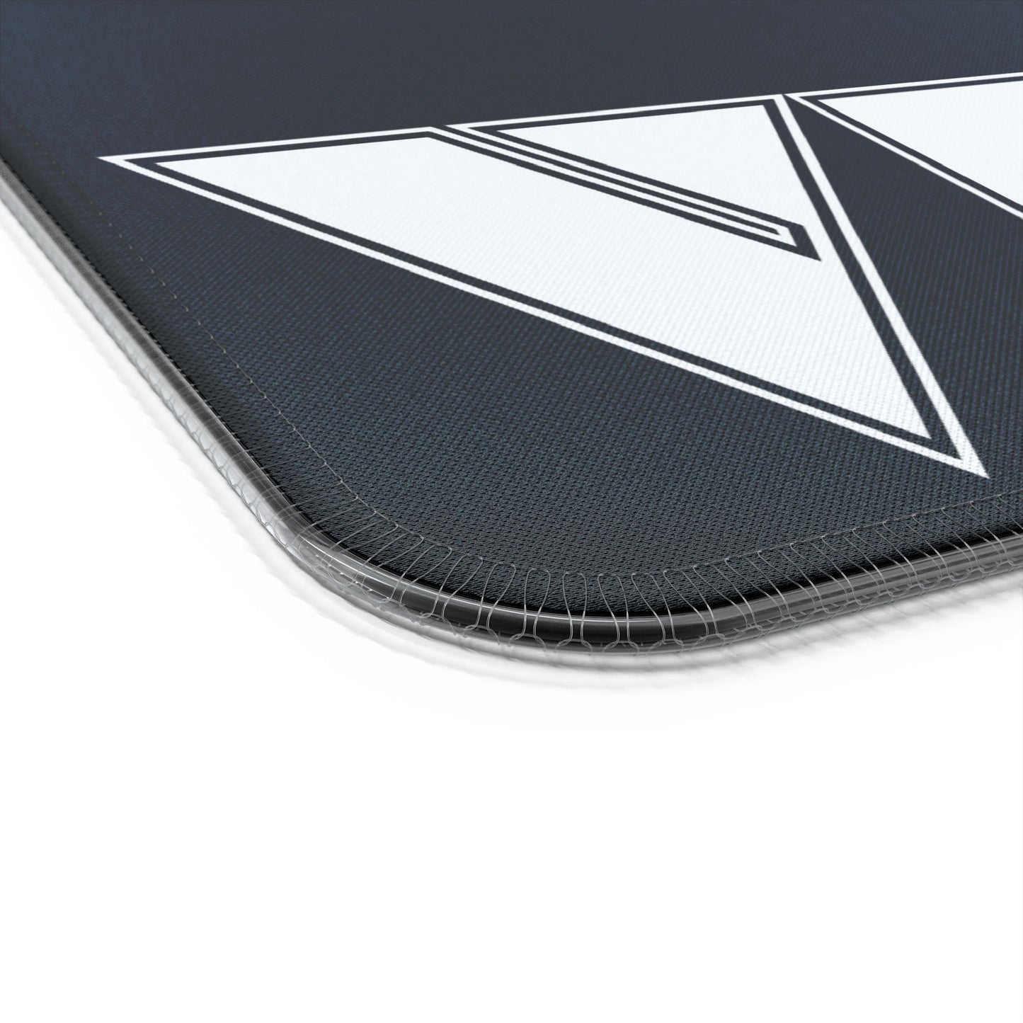 VIBECODES Black LED Desk Mat | Wireless Charging | RGB Gaming Mousepad | CTEKDESIGNS