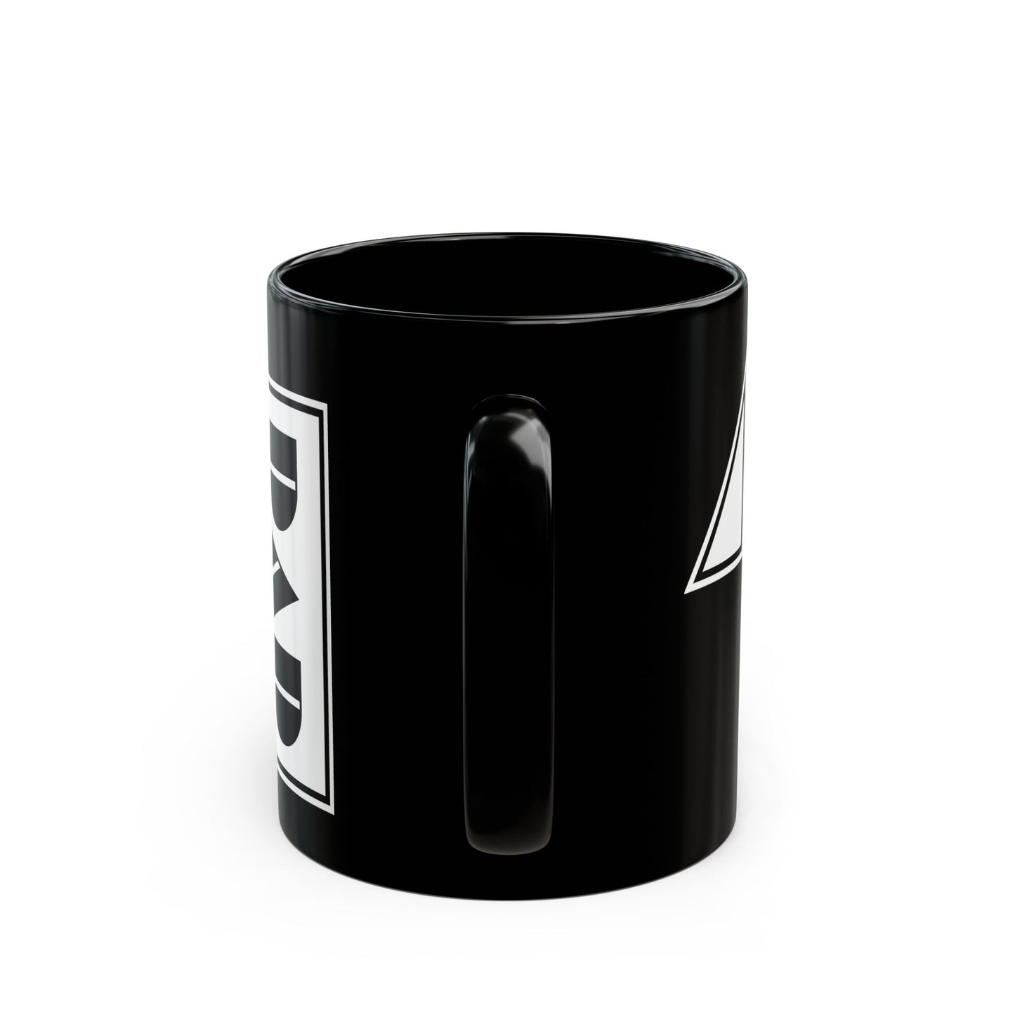 No.1 DAD Mug | Black | Bold Geometric Typography | CTEKDESIGNS