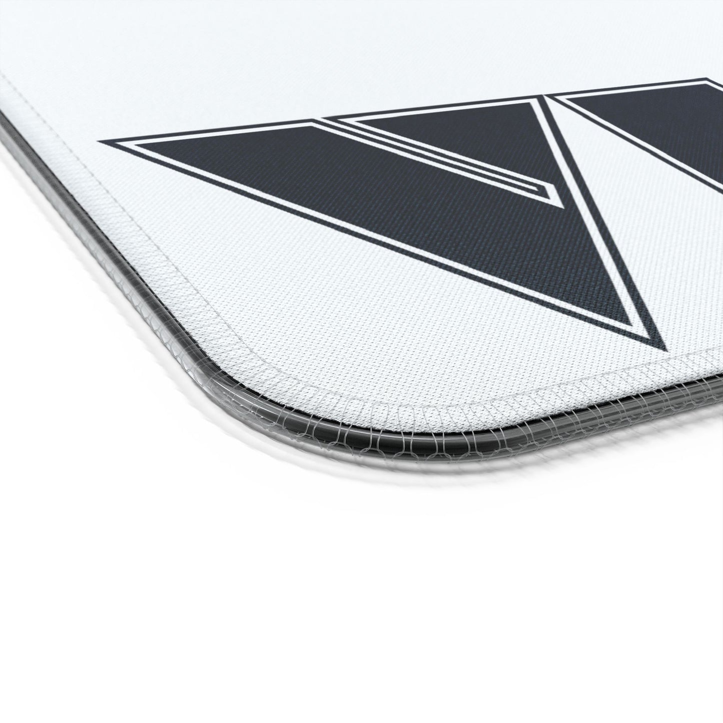 VIBECODES White LED Desk Mat | Wireless Charging | RGB Gaming Mousepad | CTEKDESIGNS