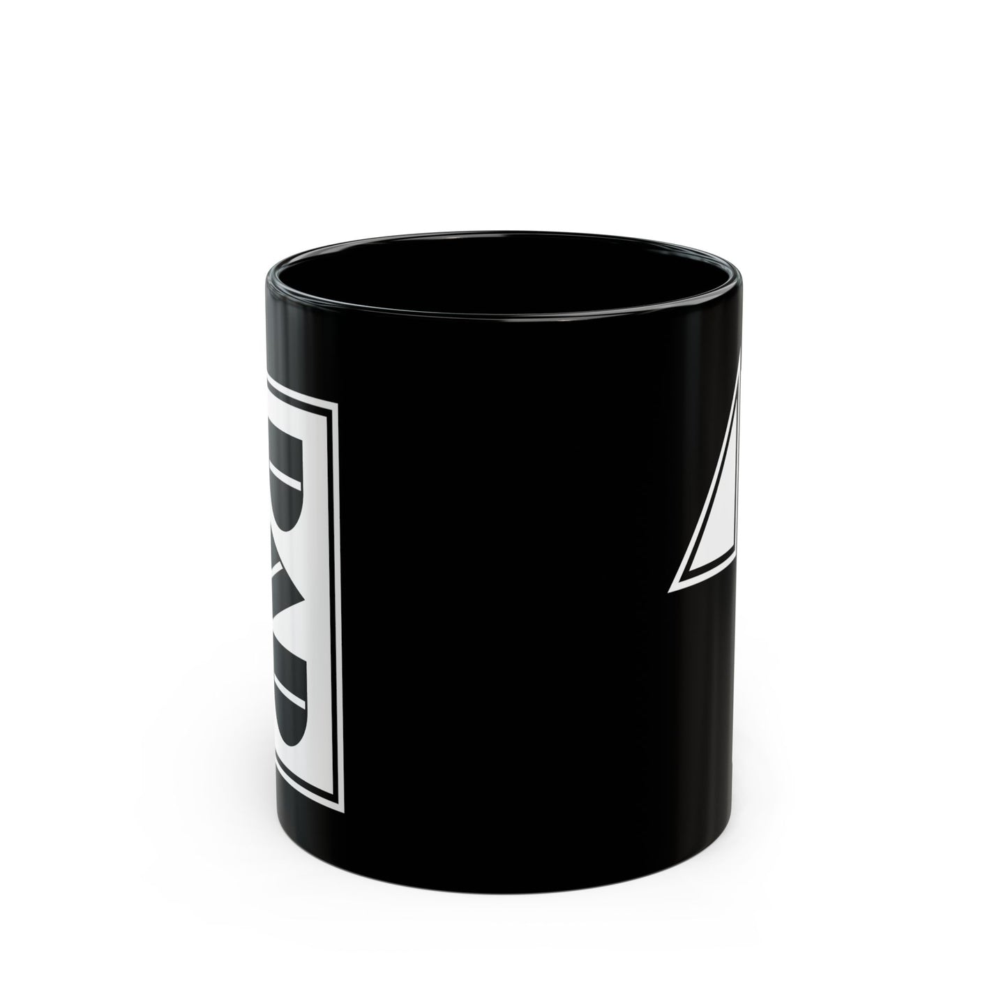 No.1 DAD Mug | Black | Bold Geometric Typography | CTEKDESIGNS