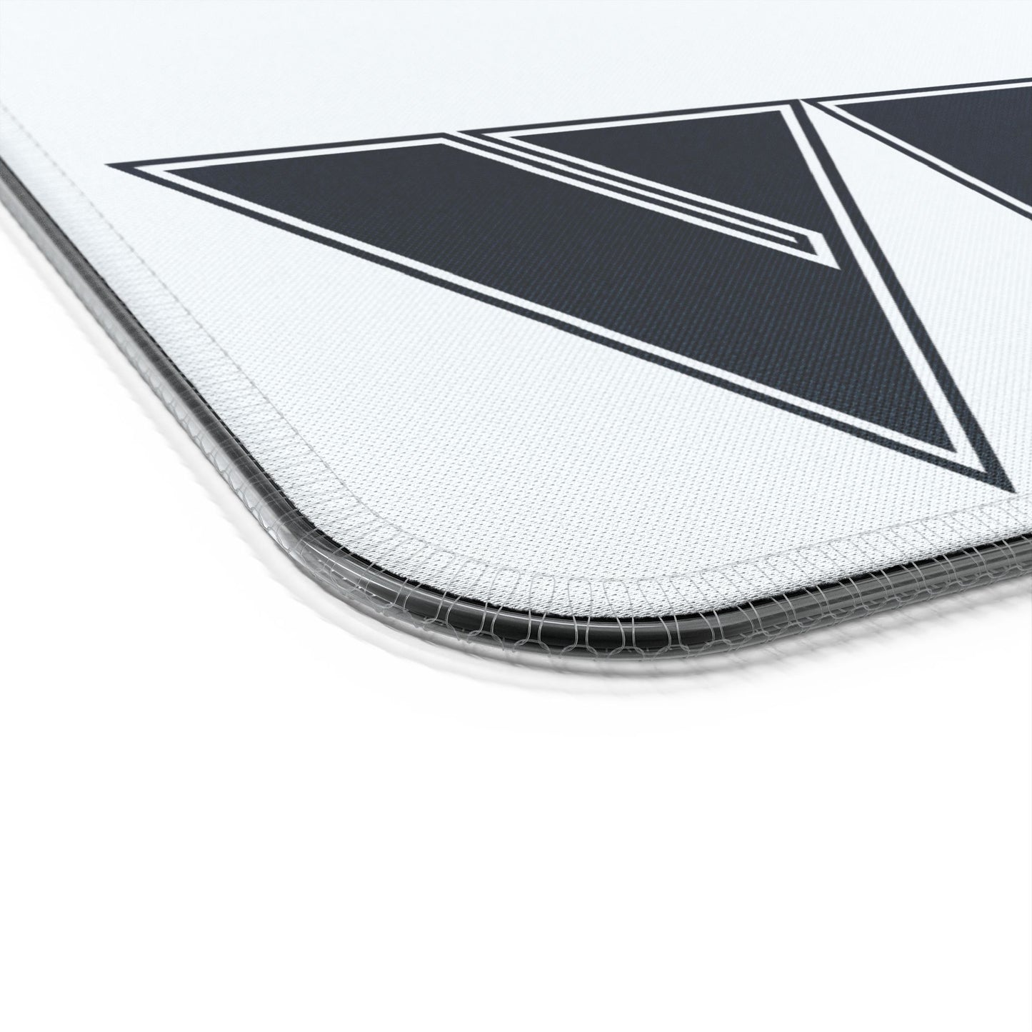 VIBECODES White LED Desk Mat | Wireless Charging | RGB Gaming Mousepad | CTEKDESIGNS