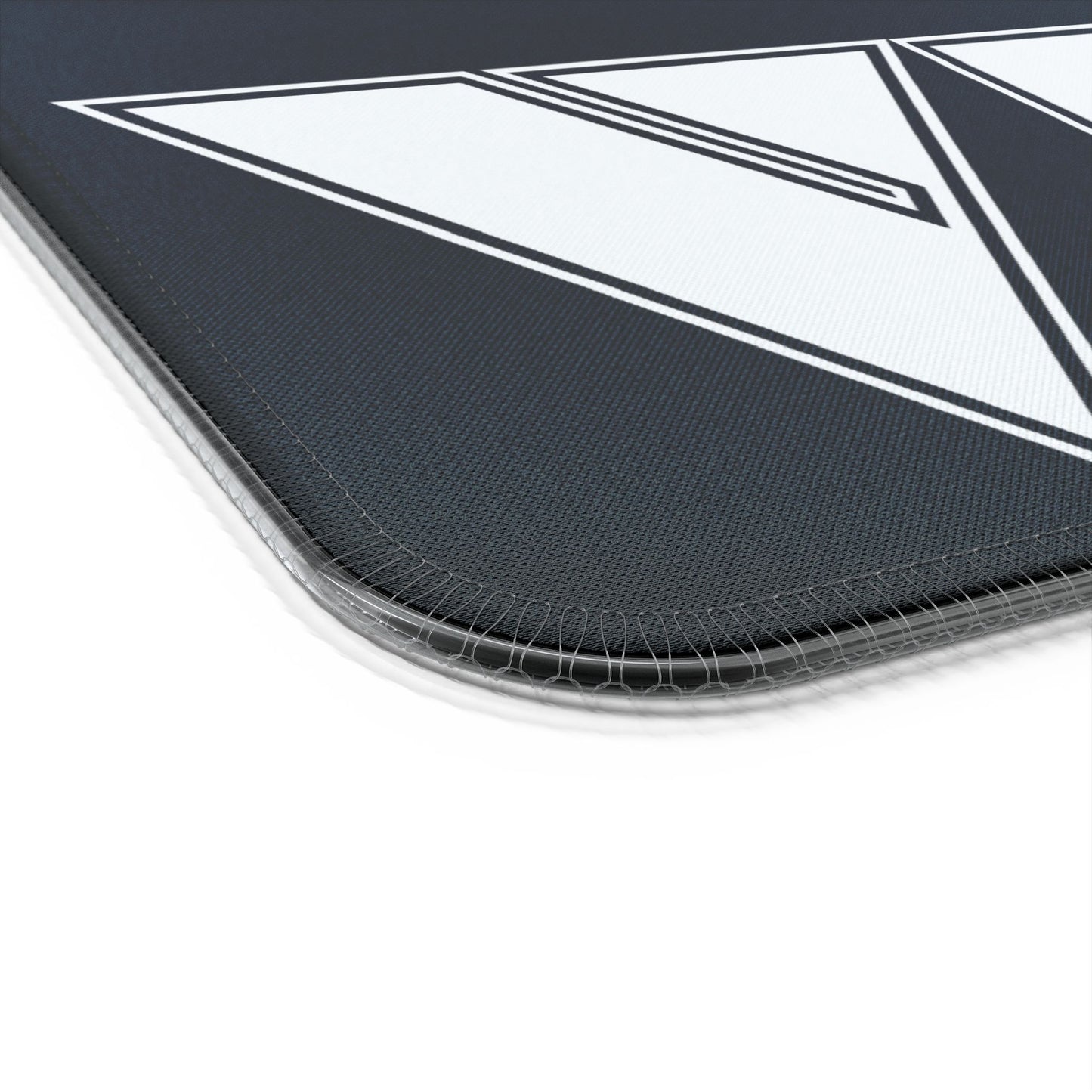 VIBECODES Black LED Desk Mat | Wireless Charging | RGB Gaming Mousepad | CTEKDESIGNS