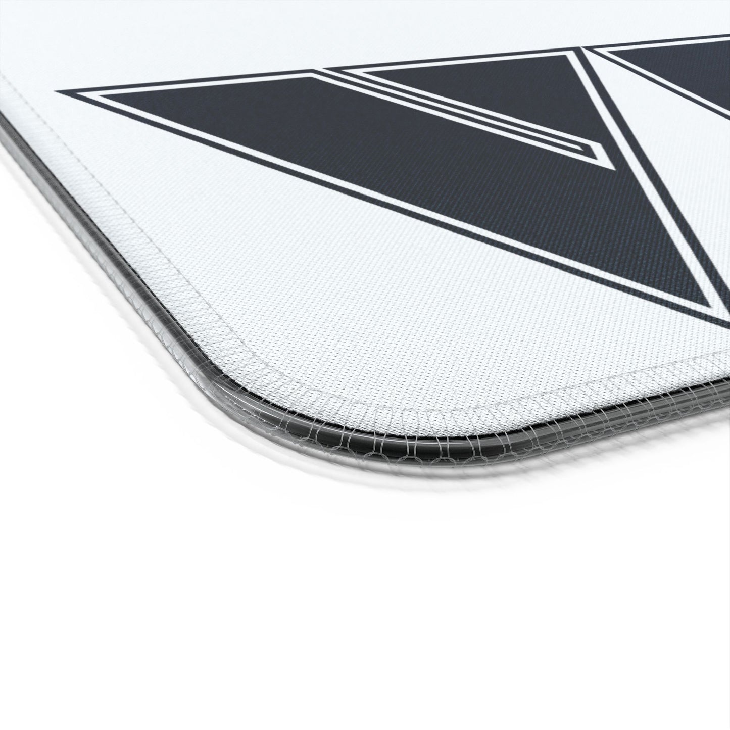 VIBECODES White LED Desk Mat | Wireless Charging | RGB Gaming Mousepad | CTEKDESIGNS
