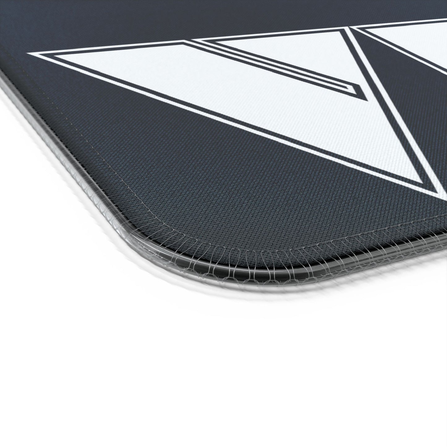 VIBECODES Black LED Desk Mat | Wireless Charging | RGB Gaming Mousepad | CTEKDESIGNS